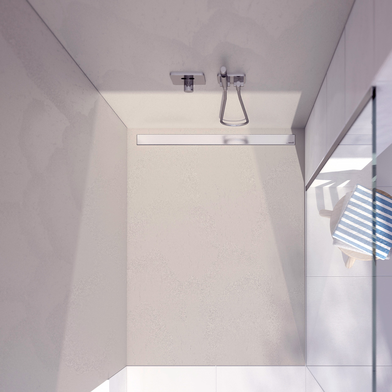 Wedi Fundo Top Riolito Pure White